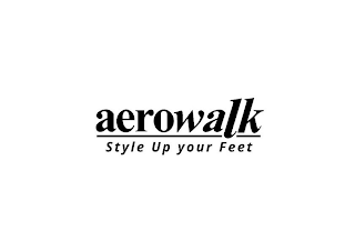 AEROWALK STYLE UP YOUR FEET logo