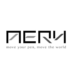 AERY MOVE YOUR PEN, MOVE THE WORLD logo