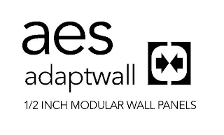 AES ADAPTWALL 1/2 INCH MODULAR WALL PANELS logo