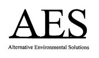 AES ALTERNATIVE ENVIRONMENTAL SOLUTIONS logo