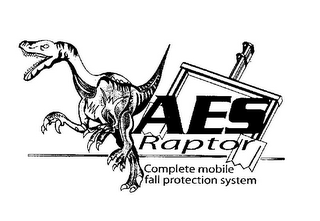 AES RAPTOR COMPLETE MOBILE FALL PROTECTION SYSTEM logo