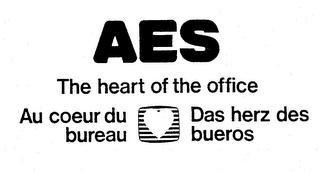 AES THE HEART OF THE OFFICE AU COEUR DU BUREAU DAS HERZ DES BUEROS logo