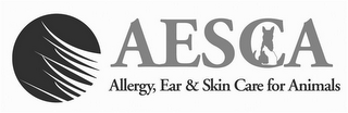 AESCA ALLERGY, EAR & SKIN CARE FOR ANIMALS logo