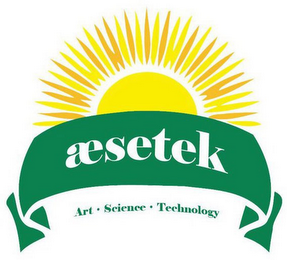 AESETEK ART · SCIENCE · TECHNOLOGY logo