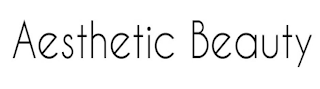 AESTHETIC BEAUTY logo