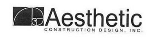 AESTHETIC CONSTRUCTION DESIGN, INC. logo