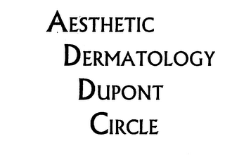 AESTHETIC DERMATOLOGY DUPONT CIRCLE logo