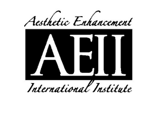 AESTHETIC ENHANCEMENT INTERNATIONAL INSTITUTE AEII logo