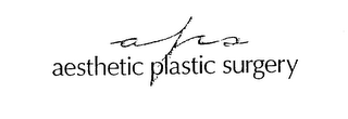 AESTHETIC PLASTIC SURGERY
