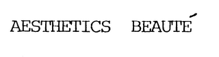 AESTHETICS BEAUTE logo