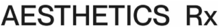 AESTHETICS RX logo