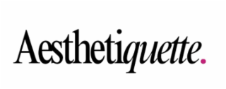 AESTHETIQUETTE. logo