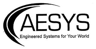 AESYS ENGINEERED SYSTEMS FOR YOUR WORLD logo