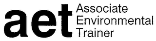 AET ASSOCIATE ENVIRONMENTAL TRAINER logo