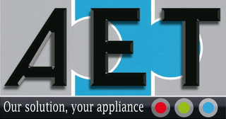 AET OUR SOLUTION, YOUR APPLIANCE logo