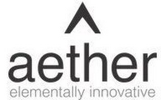 AETHER, ELEMENTALLY INNOVATIVE logo