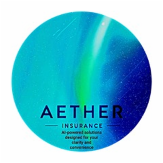 AETHER INSURANCE AL-POWERED SOLUTIONS DESIGNED FOR YOUR CLARITY AND CONVENIENCE logo