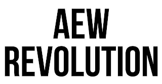 AEW REVOLUTION logo