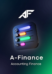 AF A-FINANCE ACCOUNTING FINANCE logo