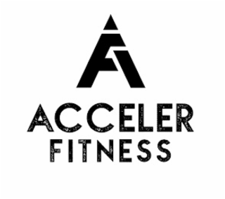 AF ACCELER FITNESS logo