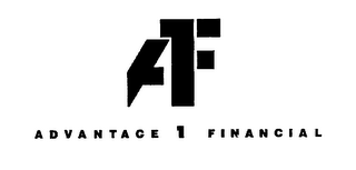 AF ADVANTAGE 1 FINANCIAL logo