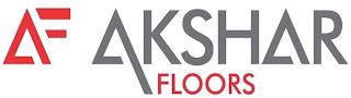 AF AKSHAR FLOORS logo