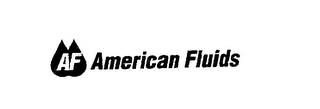 AF AMERICAN FLUIDS logo