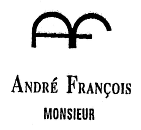 AF ANDRE FRANCOIS MONSIEUR logo