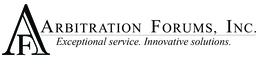 AF ARBITRATION FORUMS, INC. EXCEPTIONAL SERVICE. INNOVATIVE SOLUTIONS. logo