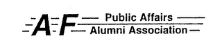 AF PUBLIC AFFAIRS ALUMNI ASSOCIATION logo