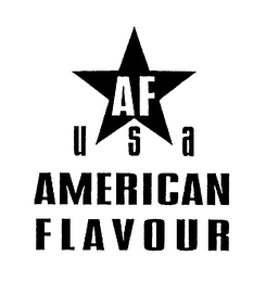 AF U S A AMERICAN FLAVOUR logo