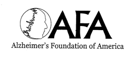 AFA ALZHEIMER'S FOUNDATION OF AMERICA logo