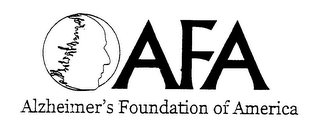AFA ALZHEIMER'S FOUNDATION OF AMERICA logo