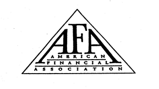 AFA AMERICAN FINANCIAL ASSOCIATION logo
