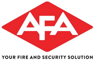 AFA YOUR FIRE AND SECURITY SOLUTION logo