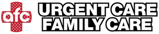 AFC URGENT CARE FAMILY CARE logo