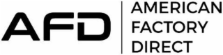 AFD AMERICAN FACTORY DIRECT logo