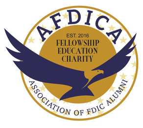 AFDICA ASSOCIATION OF FDIC ALUMNI EST. 2016 FELLOWSHIP EDUCATION CHARITY logo