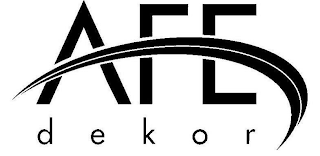 AFE DEKOR logo