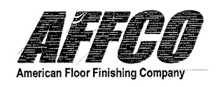 AFFCO AMERICAN FLOOR FINISHING COMPANY logo