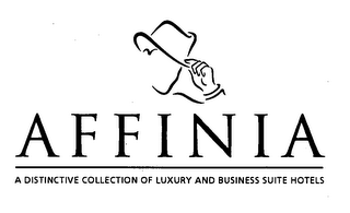 AFFINIA A DISTINCTIVE COLLECTION OF LUXURY AND BUSINESS SUITE HOTELS logo