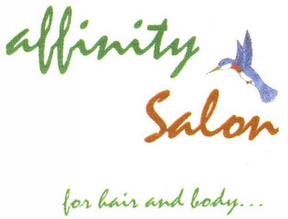 AFFINITY SALON FOR HAIR AND BODY.. logo
