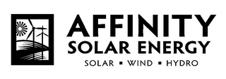 AFFINITY SOLAR ENERGY SOLAR ? WIND ? HYDRO logo