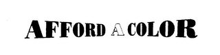 AFFORD A COLOR logo