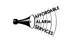AFFORDABLE ALARM SERVICES logo