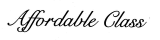 AFFORDABLE CLASS logo