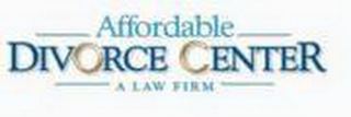 AFFORDABLE DIVORCE CENTER A LAW FIRM logo