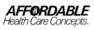 AFFORDABLE HEALTH CARE CONCEPTS logo