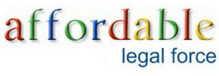 AFFORDABLE LEGAL FORCE logo