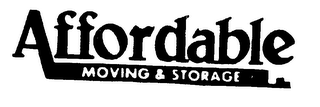 AFFORDABLE MOVING & STORAGE logo